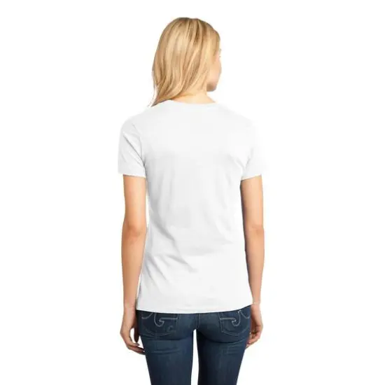 District&reg; Women's Perfect Weight&reg; Adult T-Shirt Bright White {6}