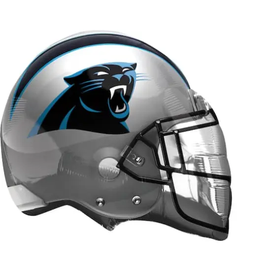 21" Carolina Panthers Helmet Foil Balloon {1}