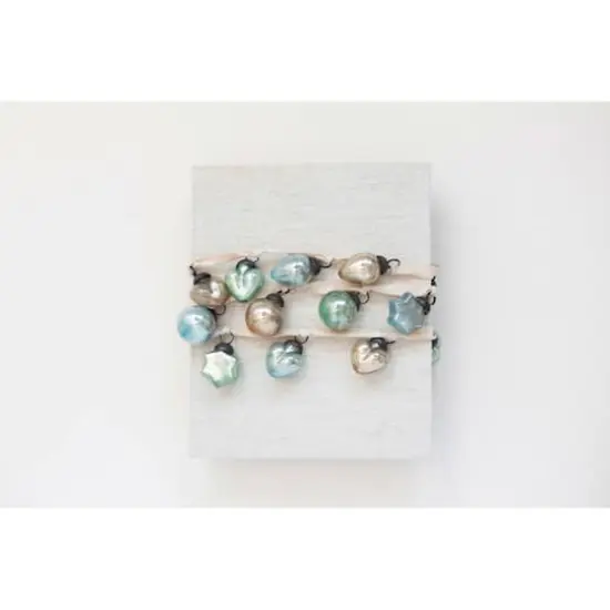 Hello Honey&reg; 6ft. Multicolor Mercury Glass Ball Ornament Garland {3}