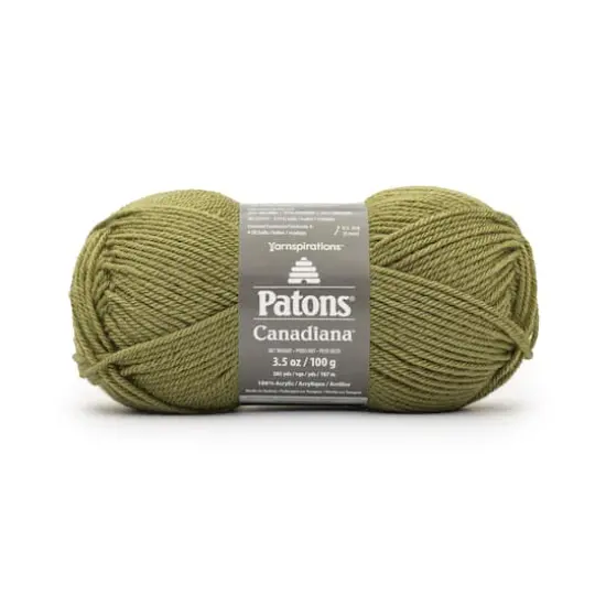 Patons Canadiana Solids Yarn Moss {4}