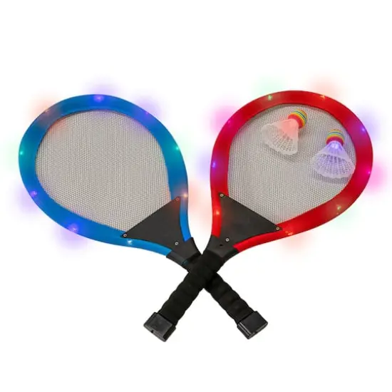 YardCandy Illuminated LED Badminton {1}