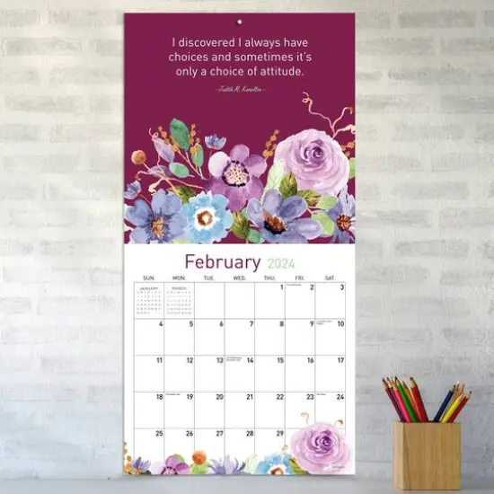 TF Publishing 2024 Seize the Day Wall Calendar {5}