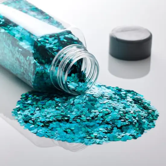 Mint Holographic Chunky Polyester Glitter by Recollections&trade; {3}