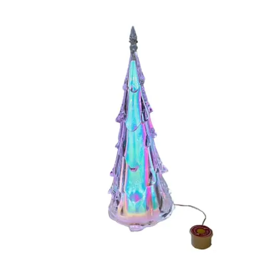 13" LED Acrylic Christmas Tree Tabletop D&eacute;cor by Ashland&reg; {3}