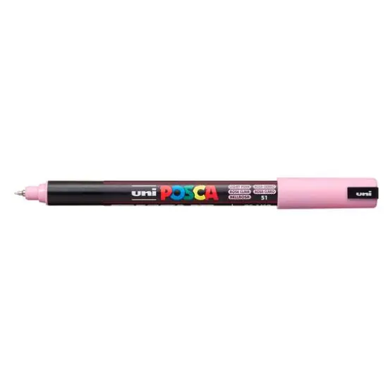 Posca PC-1MR Extra-Fine Paint Marker Light Pink {4}