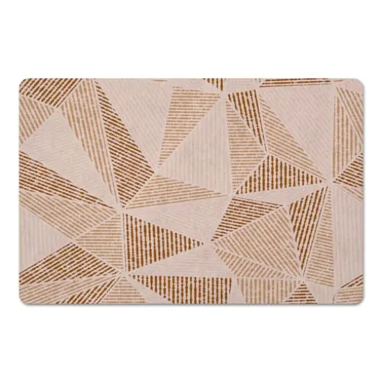 Triangle Speckle 27" x 18" Floor Mat {4}