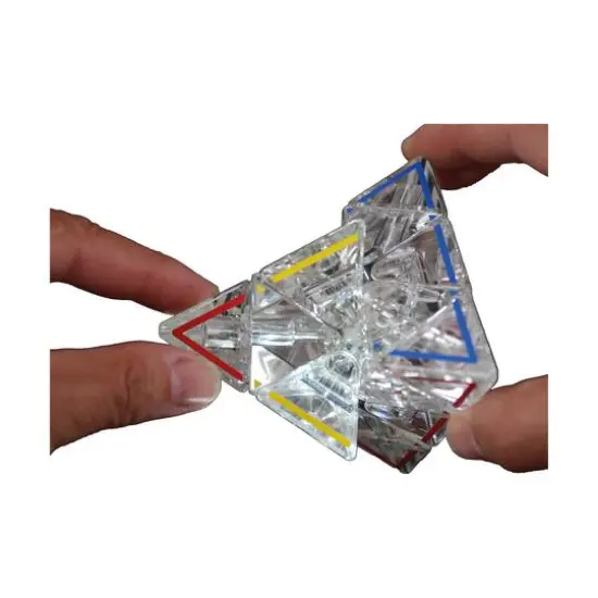 Meffert's Puzzles - Pyraminx Crystal: 50th Anniversary Limited Edition {5}