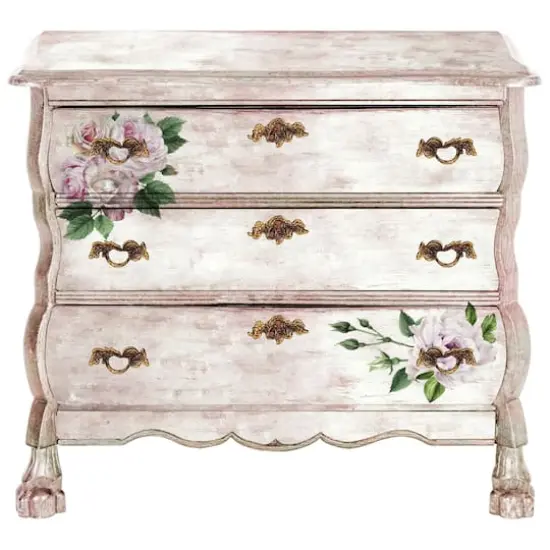 Prima&reg; Re-Design&reg; Delicate Roses D&eacute;cor Transfers {3}