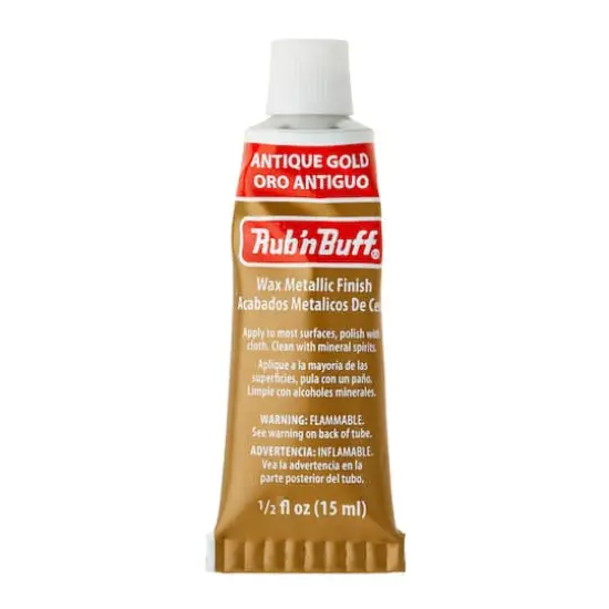 Rub 'n Buff&reg; Wax Metallic Finish Antique Gold {1}