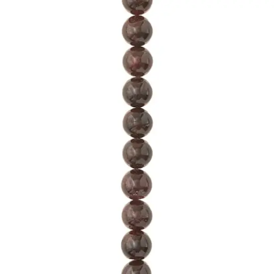 7mm Ruby Garnet Round Beads by Bead Landing&trade; {1}