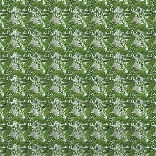 Simplify Green Palm Leaves Adhesive Wallpaper {1}