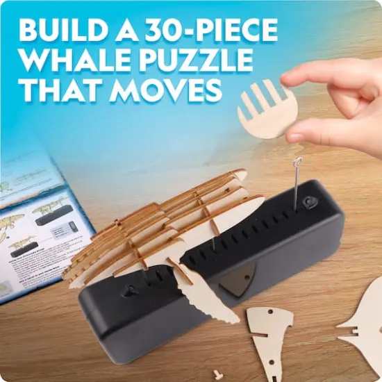 National Geographic&trade; Motorized Whale Model {3}