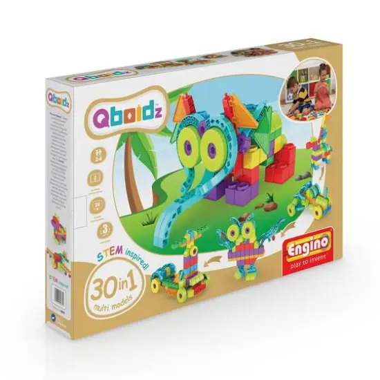 Elenco&reg; Engino Qboidz&trade; 30 in 1 Multi Models Building Set {7}