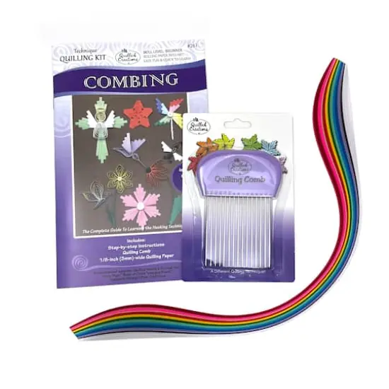 Quilled Creations&trade; Combing Technique Quilling Kit {3}