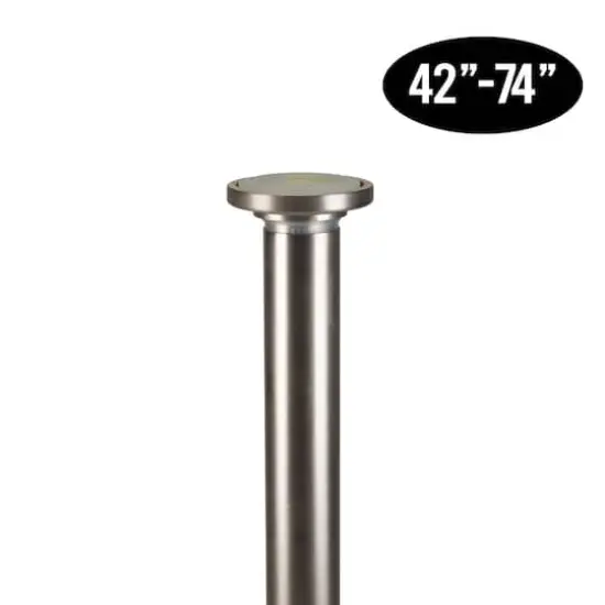 Home Details Adjustable Tension Curtain Rod Satin {4}
