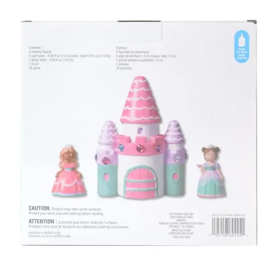 Ceramic Castle Craft Kit by Creatology&trade; {4}