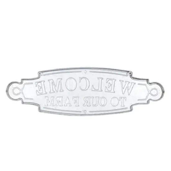 Brown Metal Farmhouse Sign Wall D&eacute;cor {5}