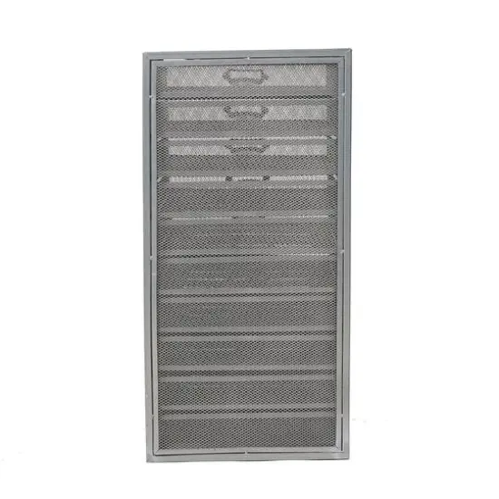 Mind Reader Silver 10-Compartment Mesh Desk Organizer {6}