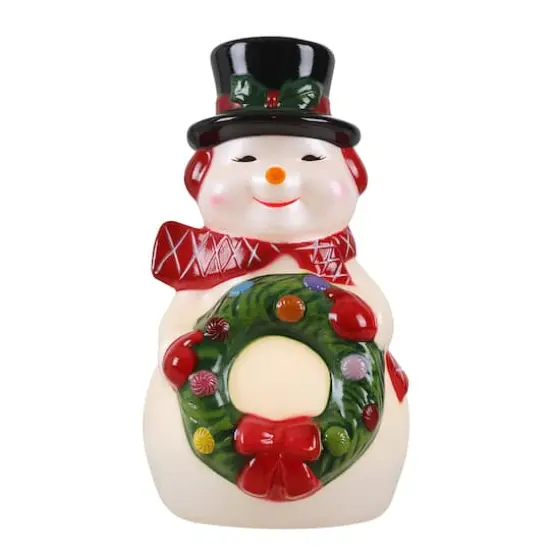 Mr. Christmas 24" Lit Snowman Blow Mold {1}