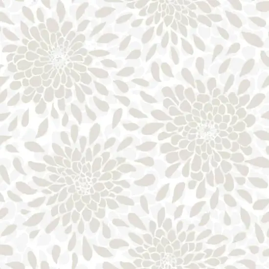 RoomMates Toss The Bouquet Peel & Stick Wallpaper Beige {1}