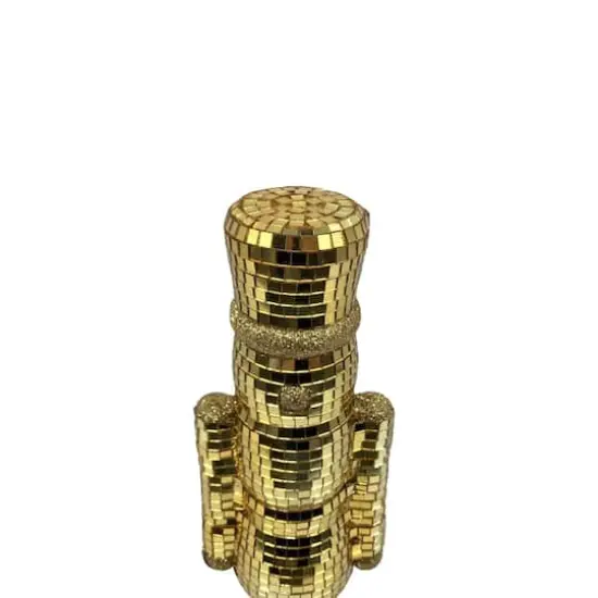 13" Disco Nutcracker Tabletop D&eacute;cor by Ashland&reg; Gold {7}
