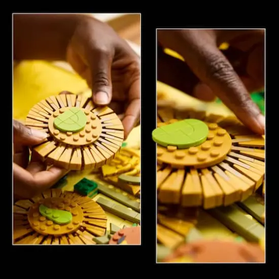 LEGO&reg; Art Vincent van Gogh &ndash; Sunflowers Wall Artwork Building Set 31215 {7}