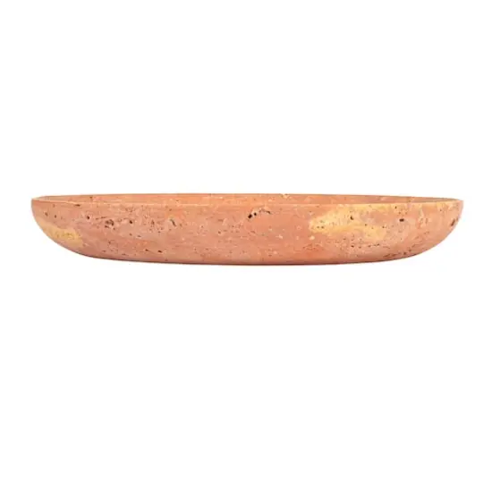 Hello Honey&reg; 12" Red Travertine Elegance Food Tray {8}