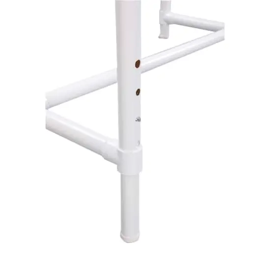 Dritz&reg; 35'' White Adjustable Quilter's Floor Frame {4}