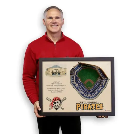 MLB 25-Layer StadiumView Wall Art Pittsburgh Pirates {6}
