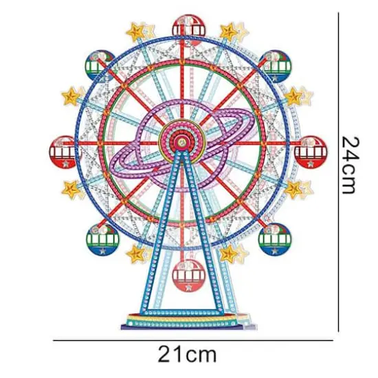 Sparkly Selections Space Theme Ferris Wheel 3D Decoration Diamond Painting {3}