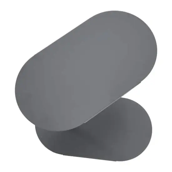 Hello Honey&reg; Modern Adjustable C-Shaped End Table Gray {6}