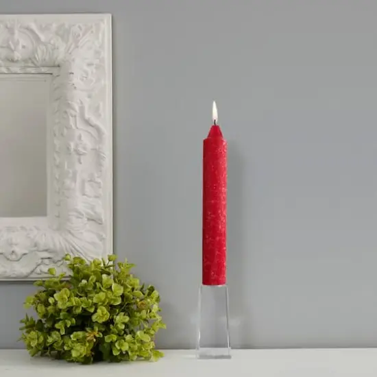 Root Candles 9" Unscented Timberline&trade; Collenette Taper Candles, 4ct. Red {4}