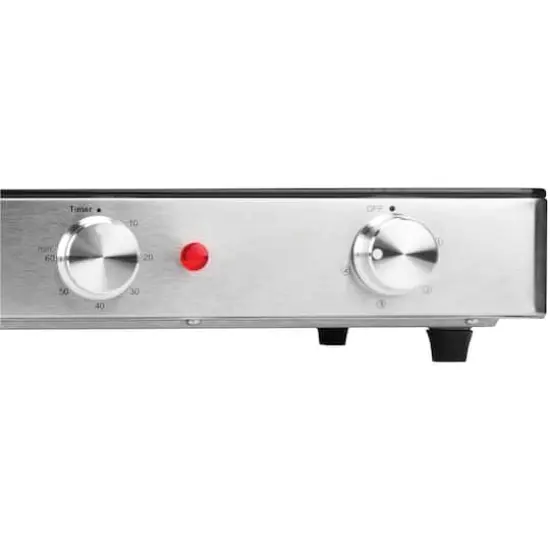 Brentwood Double Infrared Electric Countertop Burner {8}