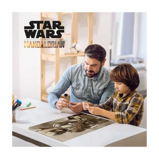 Star Wars - The Mandalorian 3D Lenticular Jigsaw Puzzle in a Collectible Shaped Tin: 300 Pcs {6}