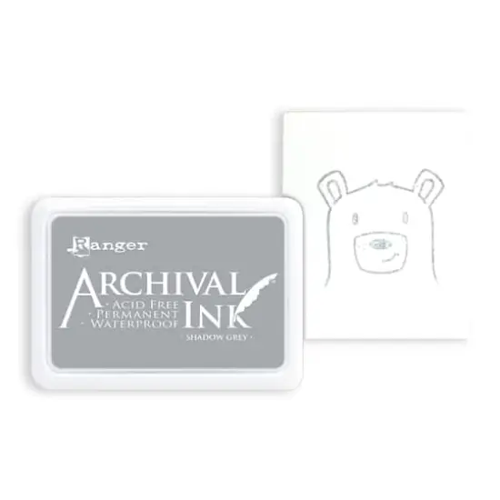 Ranger Archival Ink&trade; Pad Shadow Gray {3}