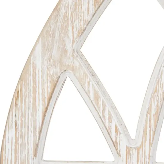 6 Opening Light Brown 4" x 6" Wood Vintage Frame {4}