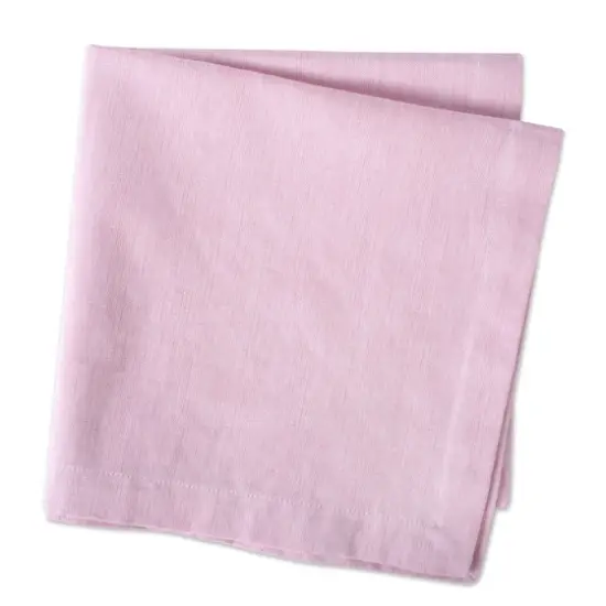 DII&reg; Solid Chambray Oversized Napkin, 6ct. Rose {6}