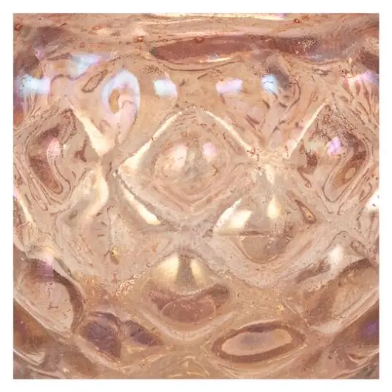 Hello Honey&reg; Multicolor Debossed Reclaimed Glass Vase Set {7}