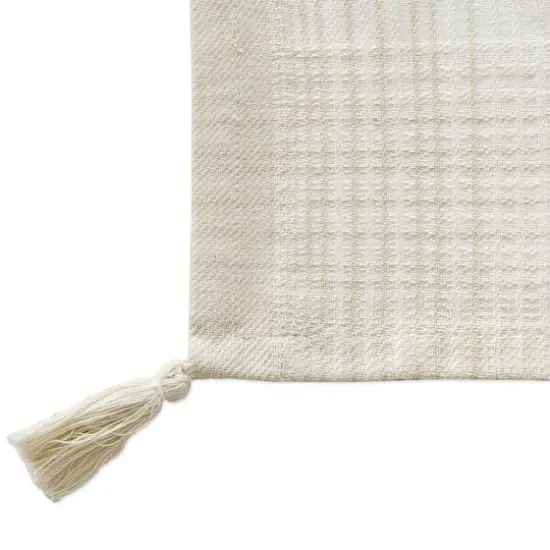 DII&reg; Natural Variegated Stripe with Tassel Cloth Dinner Napkins, 6ct. {5}