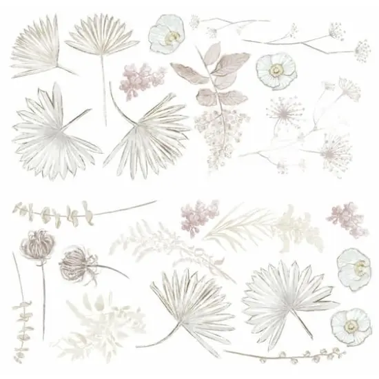 RoomMates Desert Sun Palm Leaf & Floral Peel & Stick Giant Decals {1}