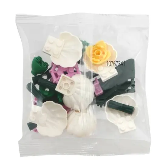 White Magnolia Floral Brick Art Kit by Make Market&reg; {4}