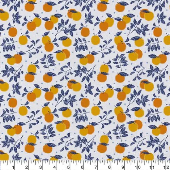 Emma & Mila&reg; Oranges Cotton Fabric By The Yard, 8yd. Bolt {3}