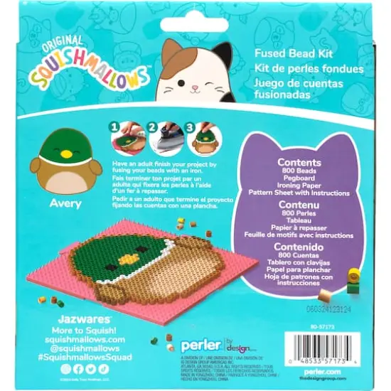 Perler&trade; Squishmallows&trade; Avery Fused Bead Kit {7}