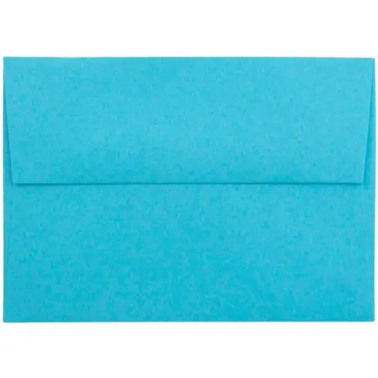 JAM Paper A7 Brite Hue Blank Greeting Cards & Envelopes, 25ct. Blue {4}