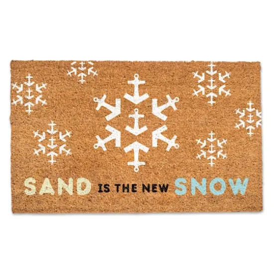 Sand is the New Snow Door Mat {1}