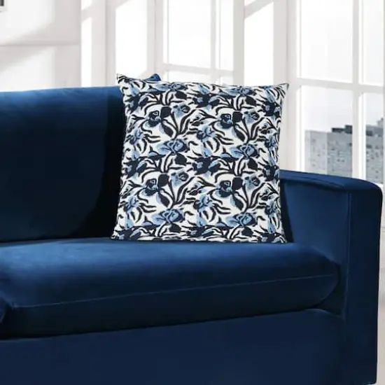 Hello Honey&reg; Noir Iris Square Pillow Cover {4}