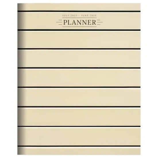 TF Publishing 2025-2026 Ebony & Ivory Medium Monthly Planner {1}