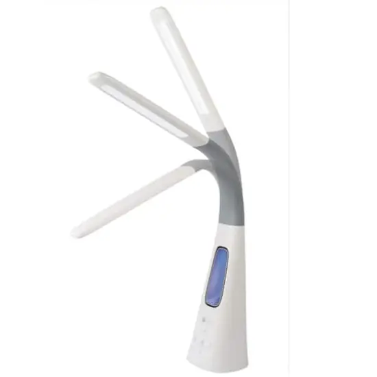 OttLite 26.5" Cool Breeze Fan Lamp White {6}