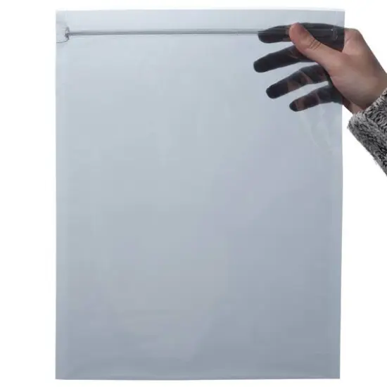 JAM Paper 10" x 13" Clear Foil Zip Closure Envelopes, 25ct. {3}