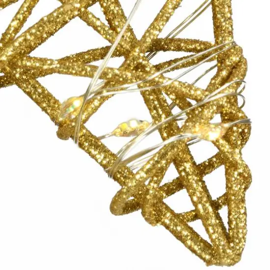 9" Gold Star Tree Top with Dual Color&reg; Lights {5}